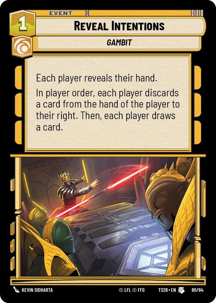 Reveal Intentions (80/84) [Twin Suns]