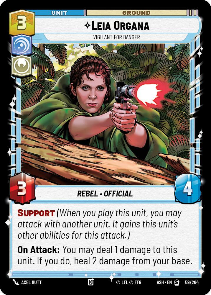Leia Organa - Vigilant for Danger (59/264) [Ashes of the Empire]