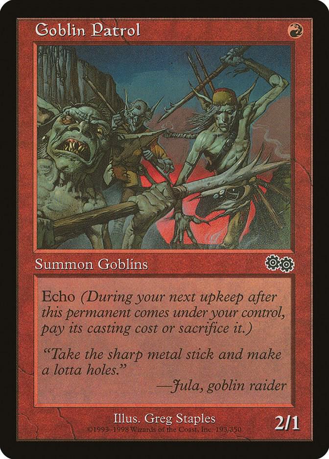 Goblin Patrol (193) [Urza's Saga]