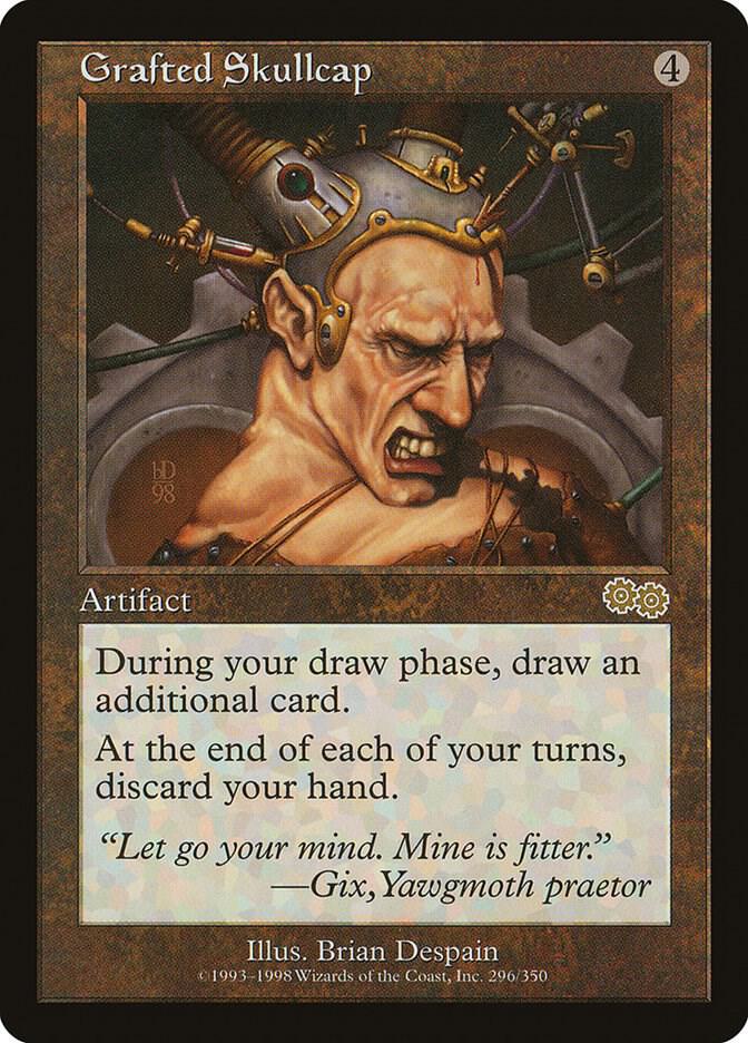 Grafted Skullcap (296) [Urza's Saga]