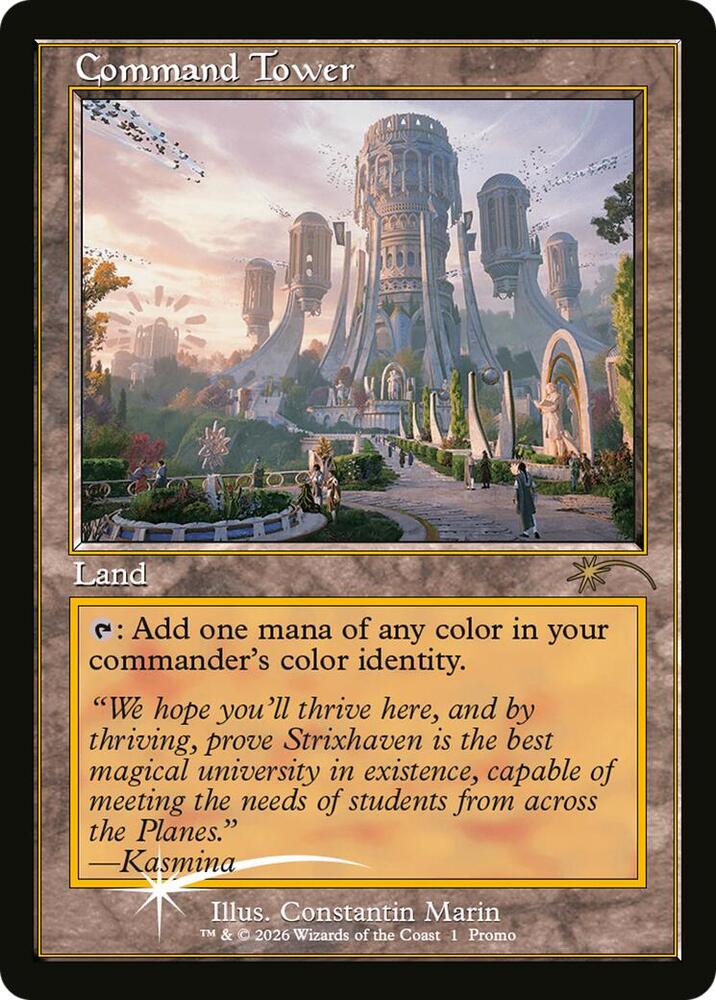 Command Tower (Strixhaven: Omens of Chaos) (2026-01) [Media Promos]