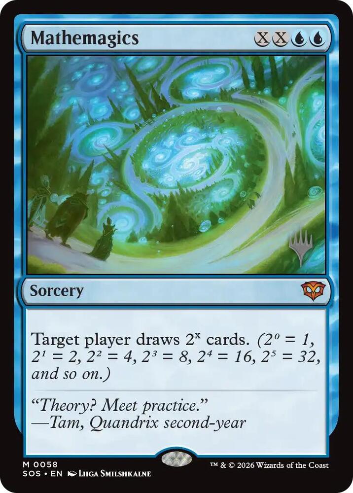 Mathemagics (58) [Secrets of Strixhaven Promos]
