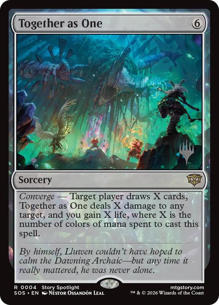 Together as One (4) [Secrets of Strixhaven Promos]