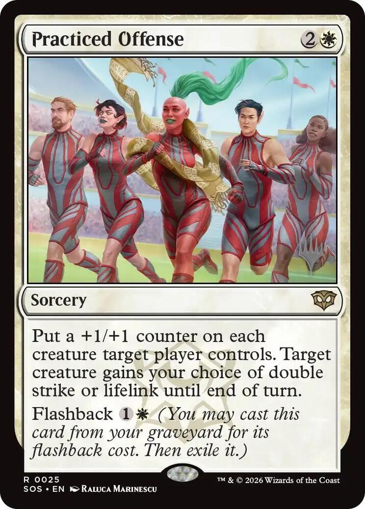 Practiced Offense (25) [Secrets of Strixhaven Promos]