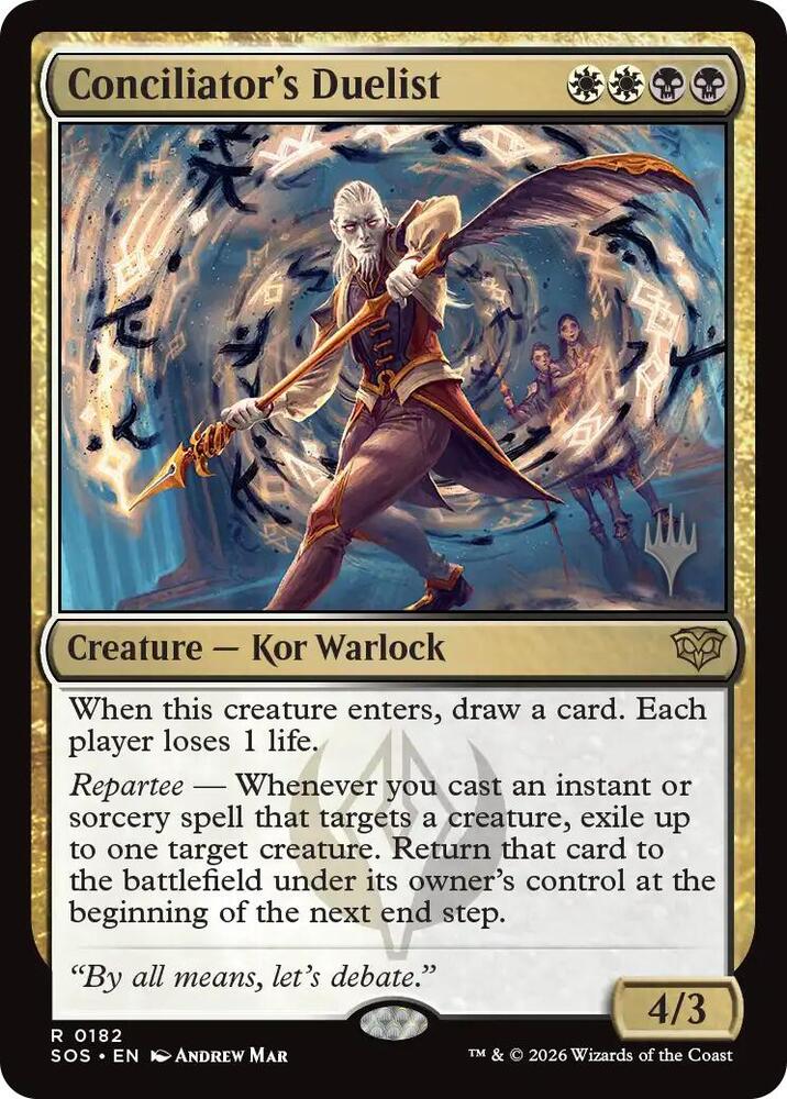 Conciliator's Duelist (182) [Secrets of Strixhaven Promos]