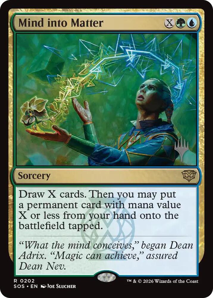 Mind into Matter (202) [Secrets of Strixhaven Promos]