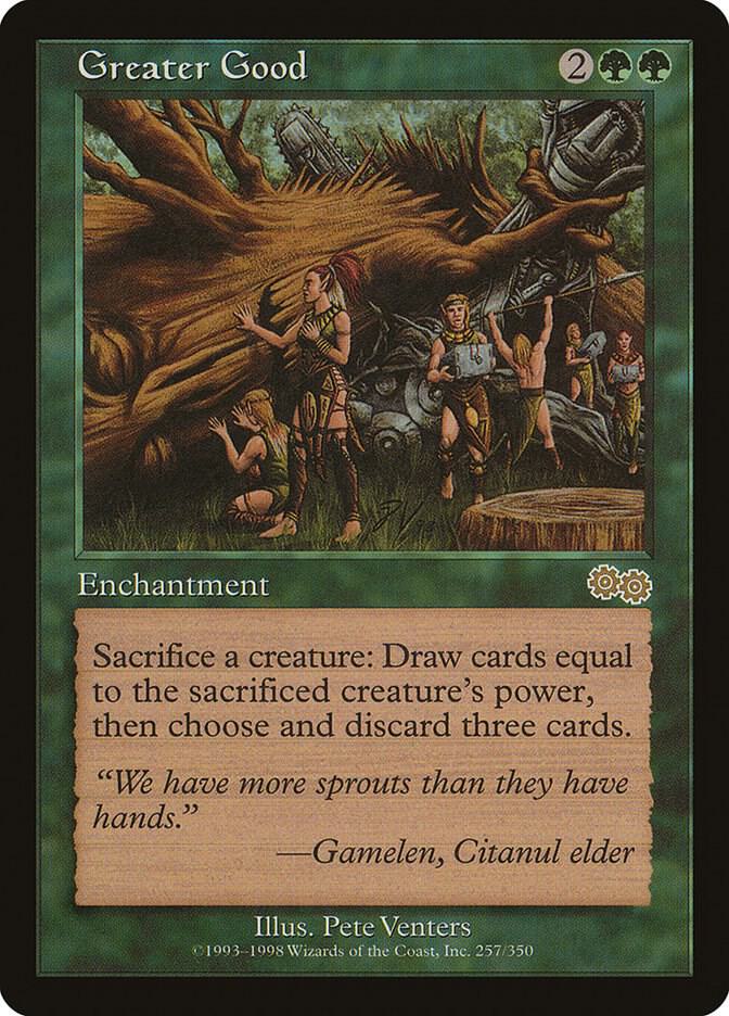Greater Good (257) [Urza's Saga]