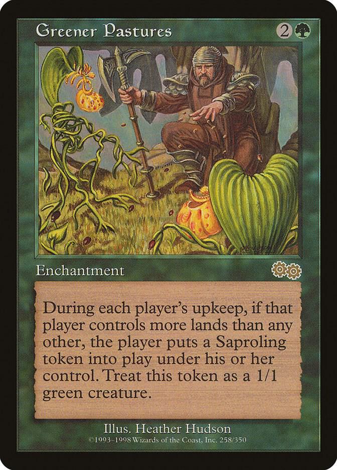 Greener Pastures (258) [Urza's Saga]