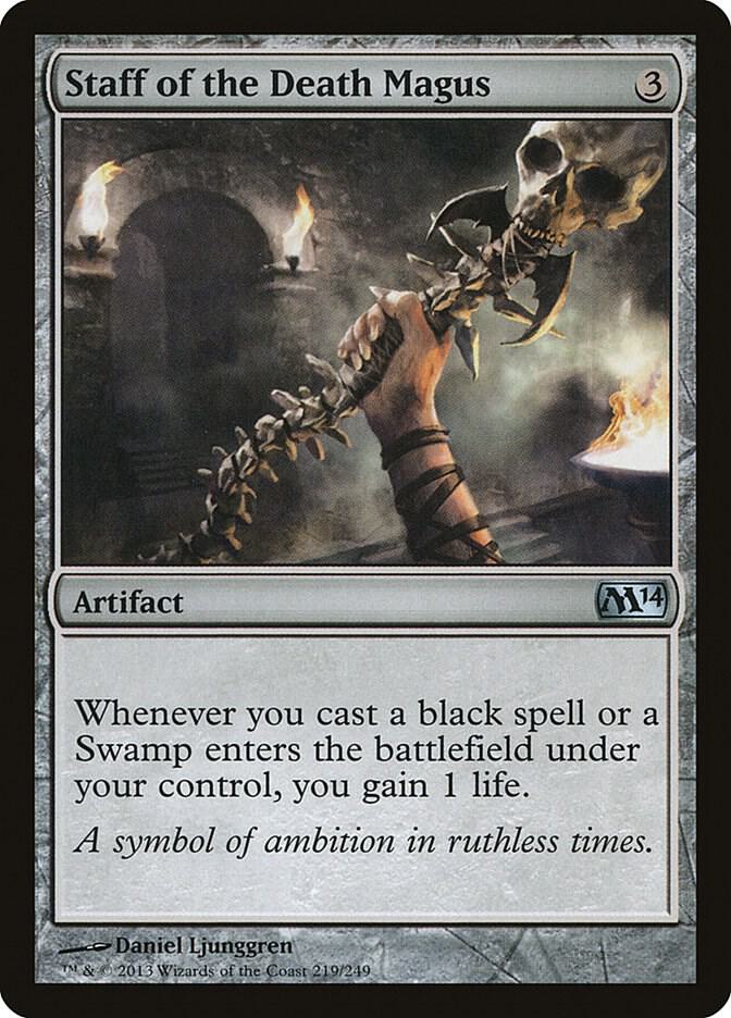Staff of the Death Magus (219) [Magic 2014]