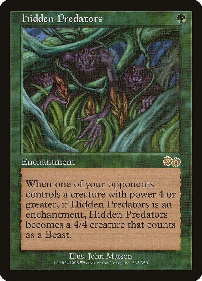 Hidden Predators (263) [Urza's Saga]