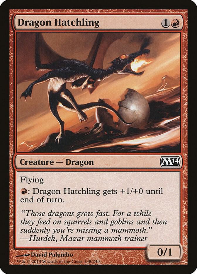 Dragon Hatchling (138) [Magic 2014]