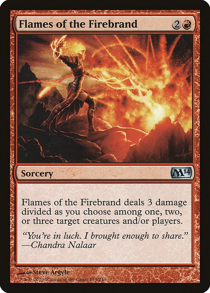 Flames of the Firebrand (139) [Magic 2014]