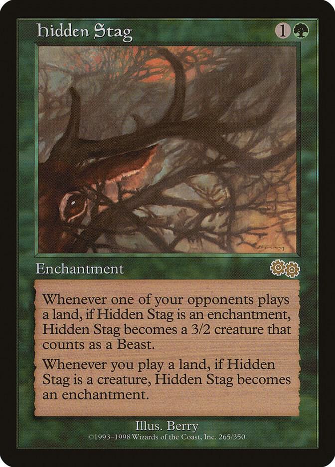Hidden Stag (265) [Urza's Saga]
