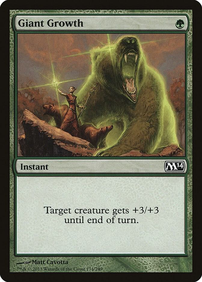 Giant Growth (174) [Magic 2014]