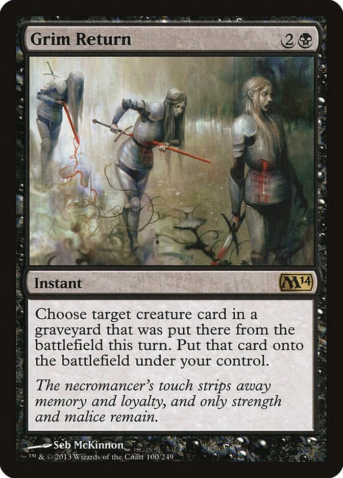 Grim Return (100) [Magic 2014]