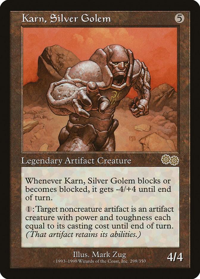 Karn, Silver Golem (298) [Urza's Saga]