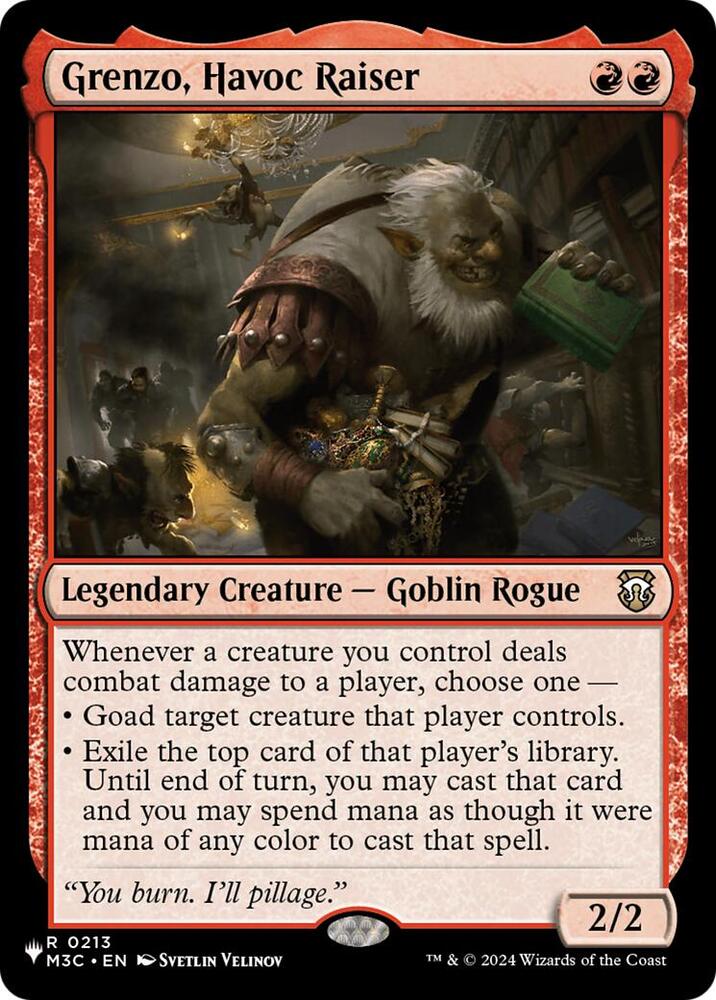 Grenzo, Havoc Raiser (213) [The List]