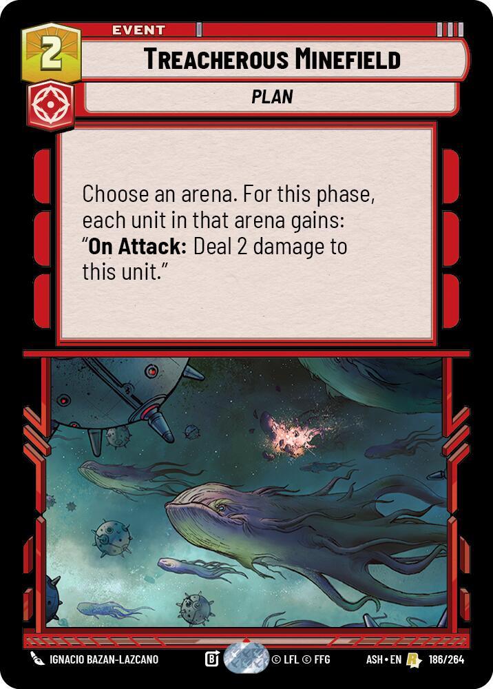 Treacherous Minefield (186/264) [Ashes of the Empire]