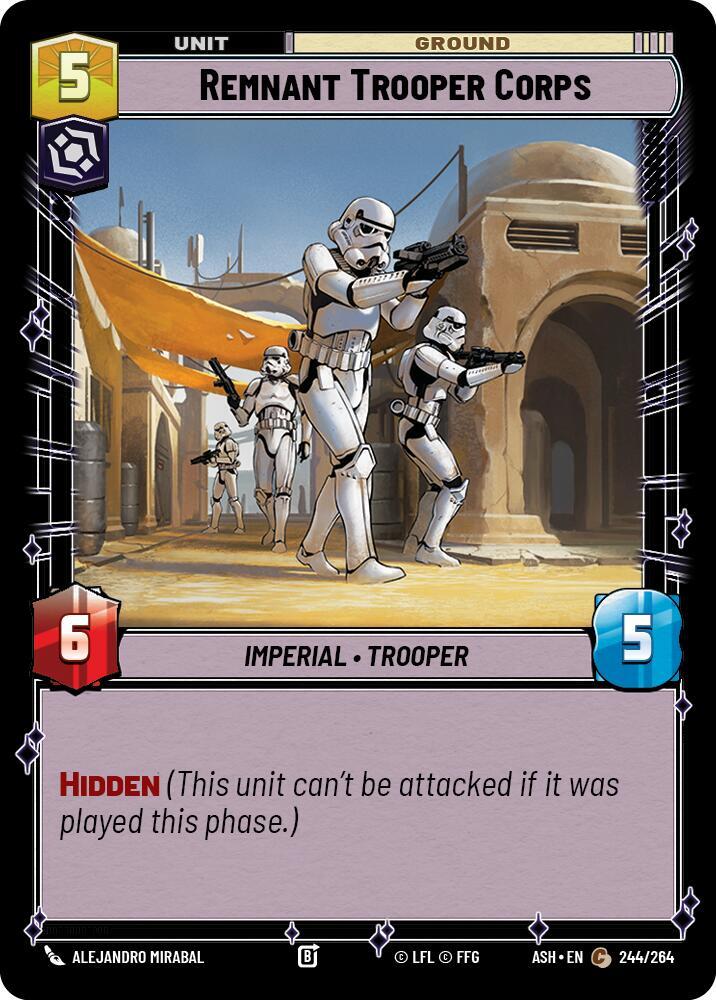 Remnant Trooper Corps (244/264) [Ashes of the Empire]