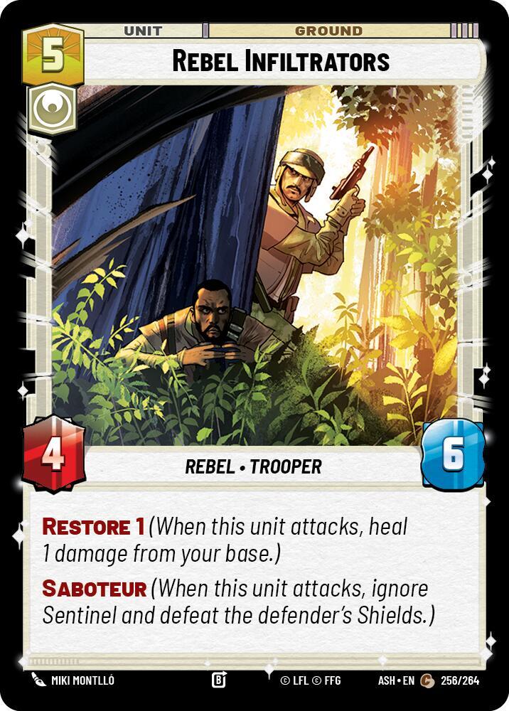 Rebel Infiltrators (256/264) [Ashes of the Empire]