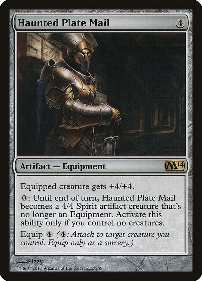 Haunted Plate Mail (212) [Magic 2014]