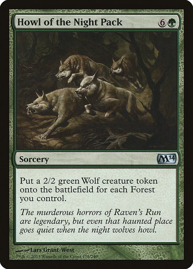 Howl of the Night Pack (178) [Magic 2014]