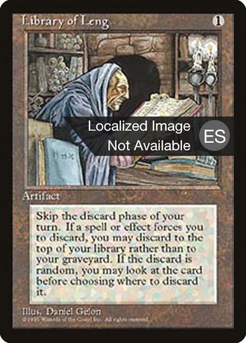 Library of Leng (333) [Fourth Edition Foreign Black Border]