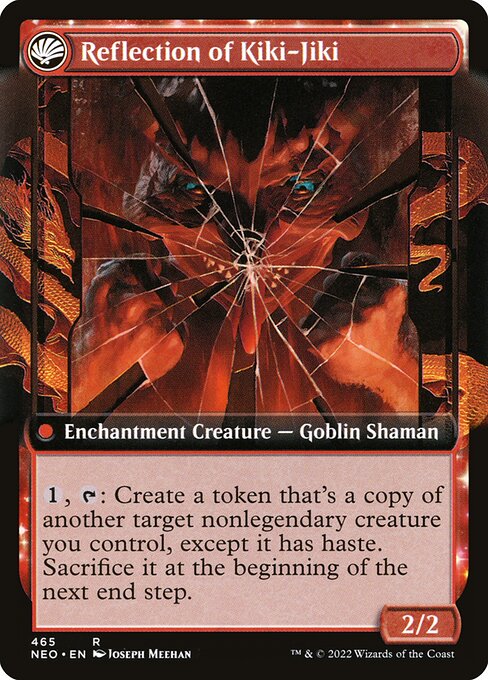 Fable of the Mirror-Breaker (Extended Art) (465) [Kamigawa: Neon Dynasty] [Extended Art] Reverse