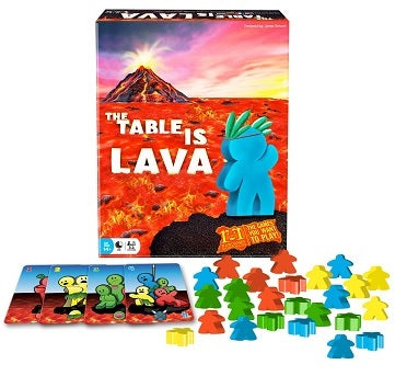 La table est de la lave (multilingue)