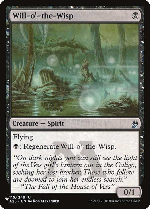 Will-o'-the-Wisp (A25-115) [The List]