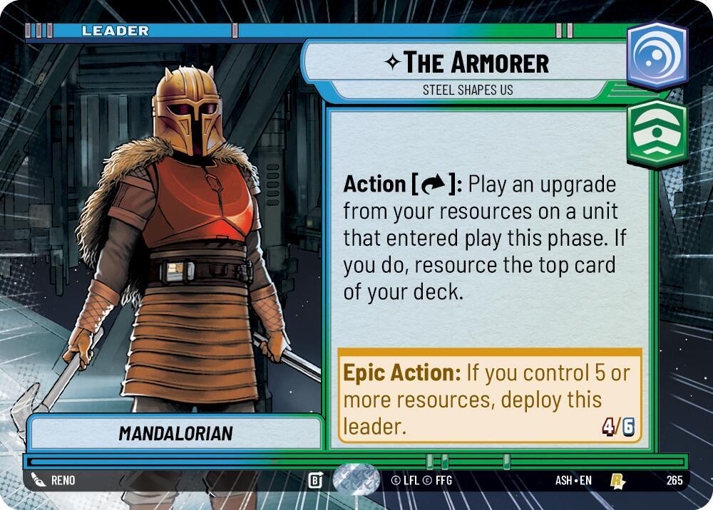 The Armorer - Steel Shapes Us (Hyperspace) (265) [Ashes of the Empire]