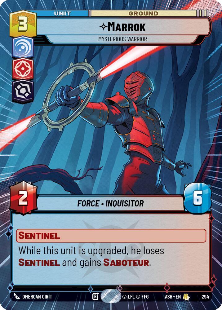 Marrok - Mysterious Warrior (Hyperspace) (294) [Ashes of the Empire]