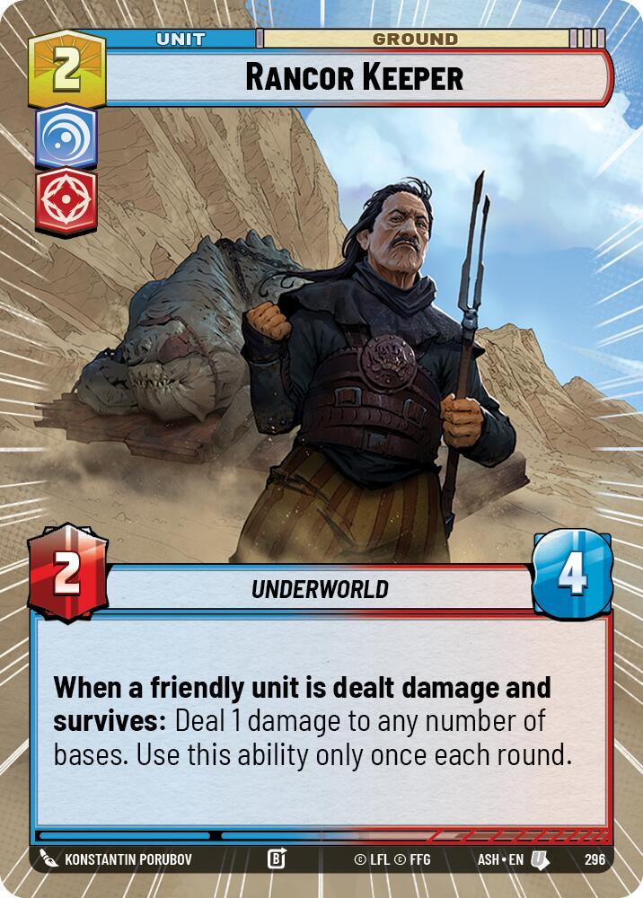 Rancor Keeper (Hyperspace) (296) [Ashes of the Empire]