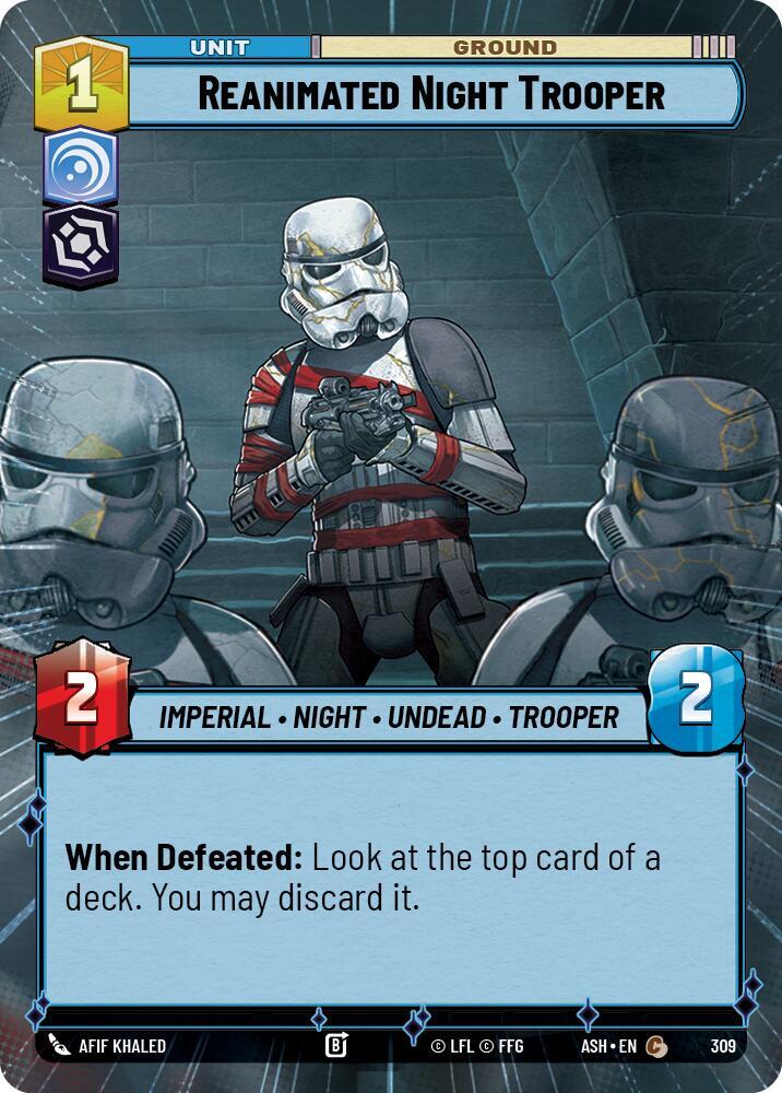 Reanimated Night Trooper (Hyperspace) (309) [Ashes of the Empire]