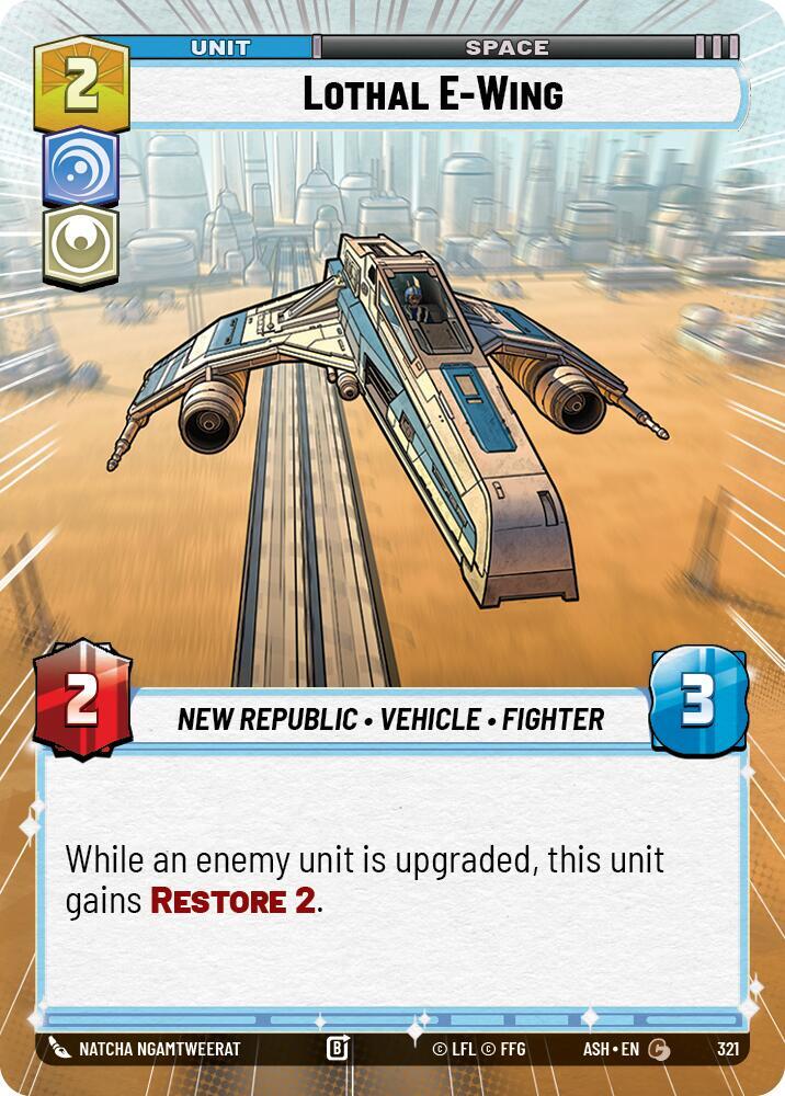 Lothal E-Wing (Hyperspace) (321) [Ashes of the Empire]