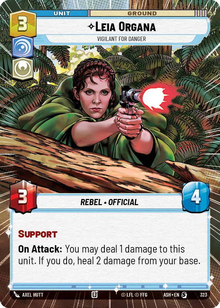 Leia Organa - Vigilant for Danger (Hyperspace) (323) [Ashes of the Empire]