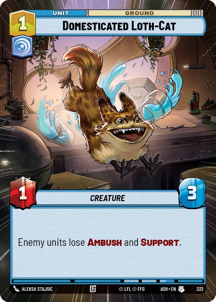 Domesticated Loth-Cat (Hyperspace) (332) [Ashes of the Empire]