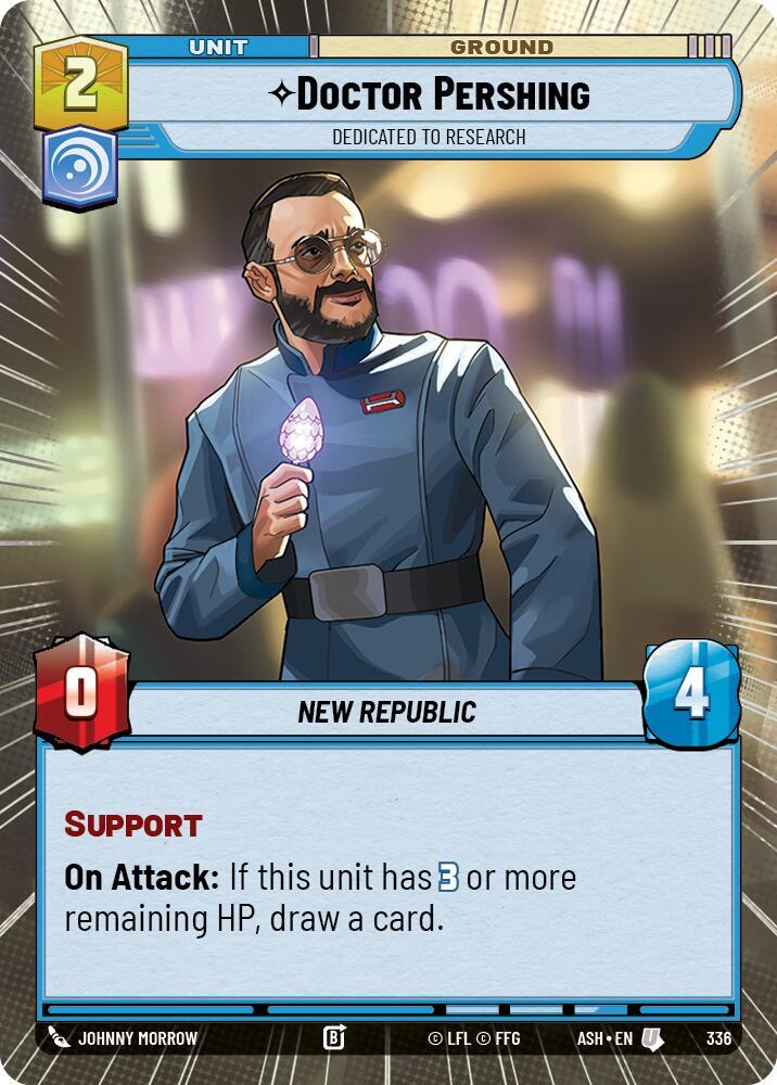Doctor Pershing - Dedicated to Research (Hyperspace) (336) [Ashes of the Empire]