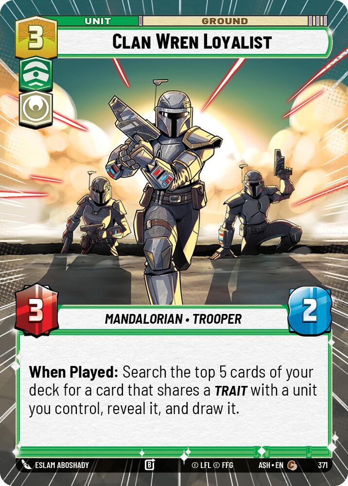 Clan Wren Loyalist (Hyperspace) (371) [Ashes of the Empire]