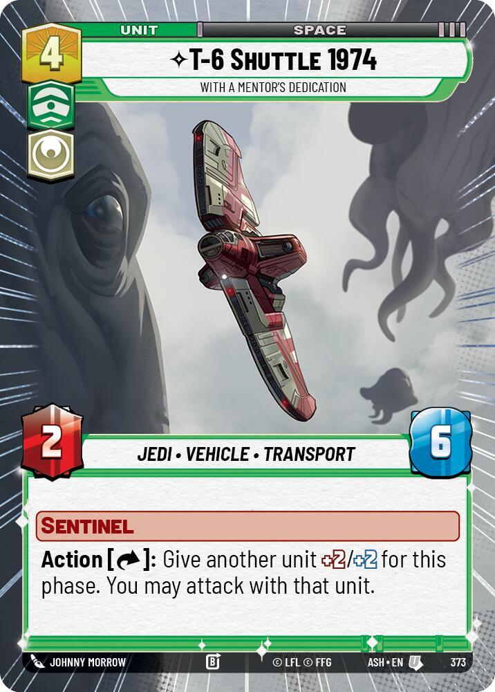 T-6 Shuttle 1974 - With a Mentor's Dedication (Hyperspace) (373) [Ashes of the Empire]