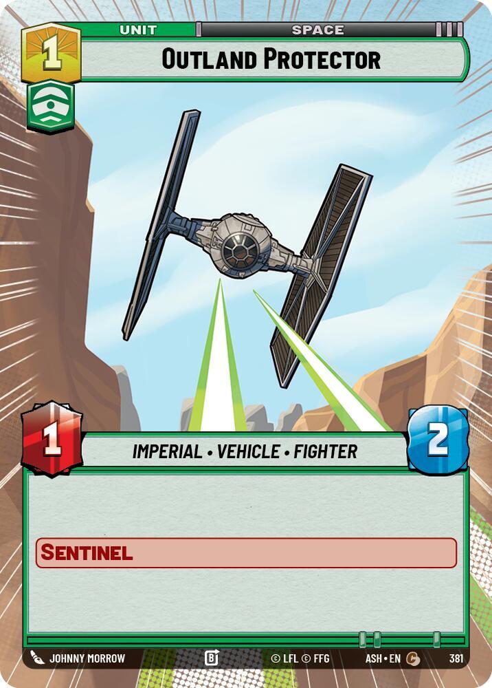 Outland Protector (Hyperspace) (381) [Ashes of the Empire]
