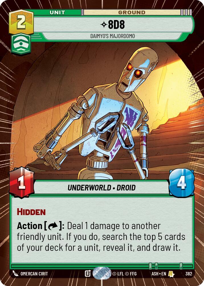 8D8 - Daimyo's Majordomo (Hyperspace) (382) [Ashes of the Empire]