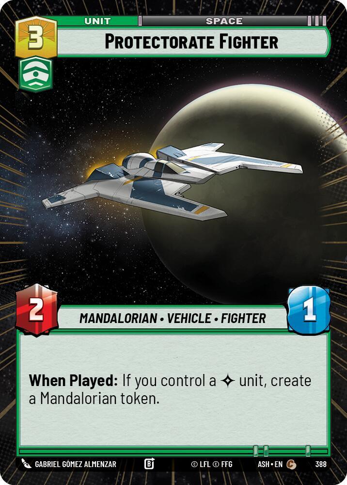 Protectorate Fighter (Hyperspace) (388) [Ashes of the Empire]