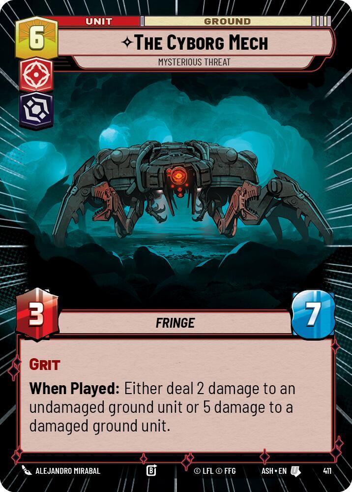 The Cyborg Mech - Mysterious Threat (Hyperspace) (411) [Ashes of the Empire]