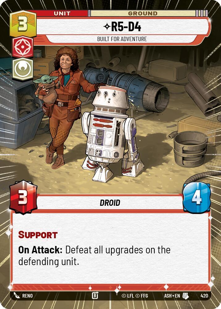R5-D4 - Built for Adventure (Hyperspace) (420) [Ashes of the Empire]