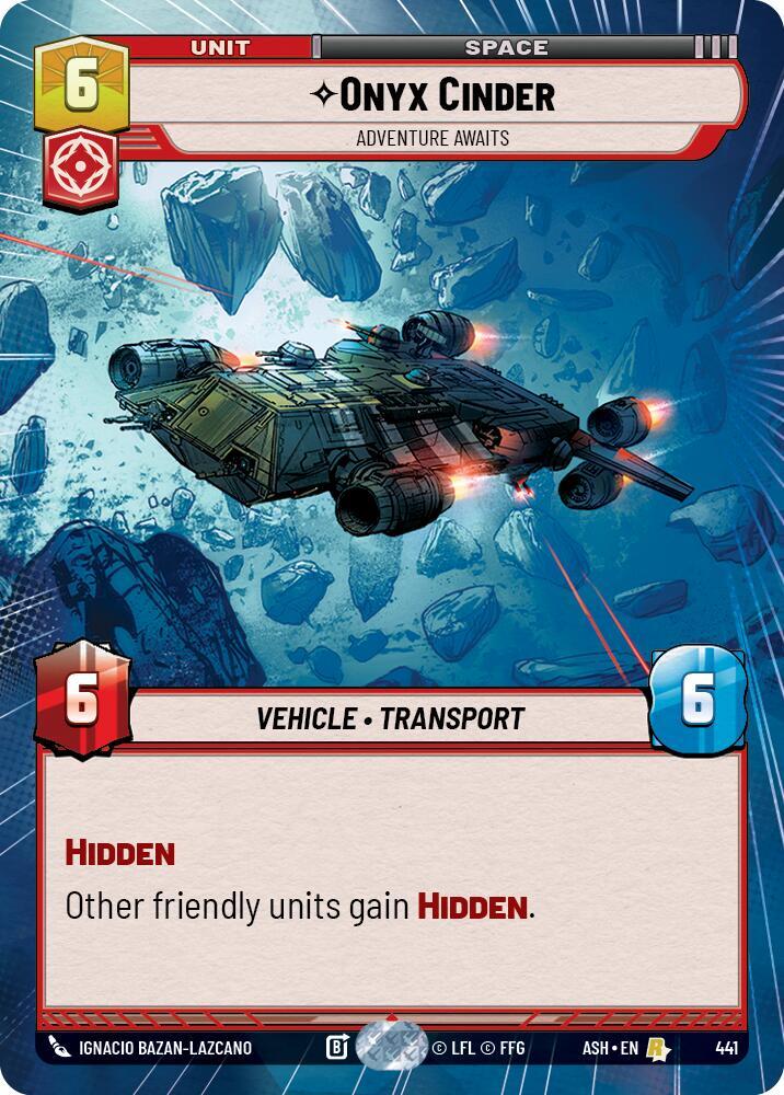 Onyx Cinder - Adventure Awaits (Hyperspace) (441) [Ashes of the Empire]
