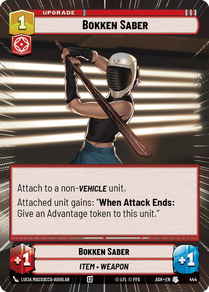 Bokken Saber (Hyperspace) (444) [Ashes of the Empire]