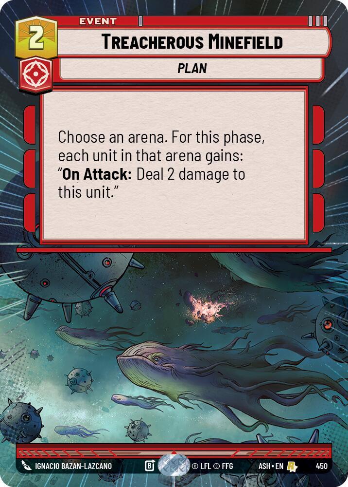 Treacherous Minefield (Hyperspace) (450) [Ashes of the Empire]