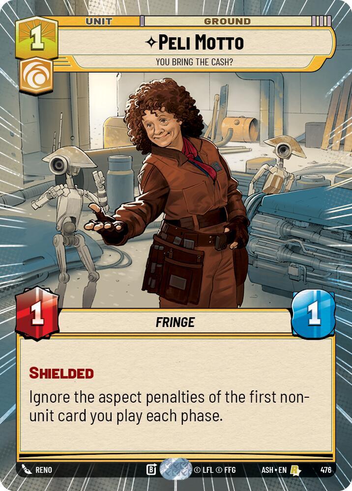 Peli Motto - You Bring the Cash? (Hyperspace) (476) [Ashes of the Empire]