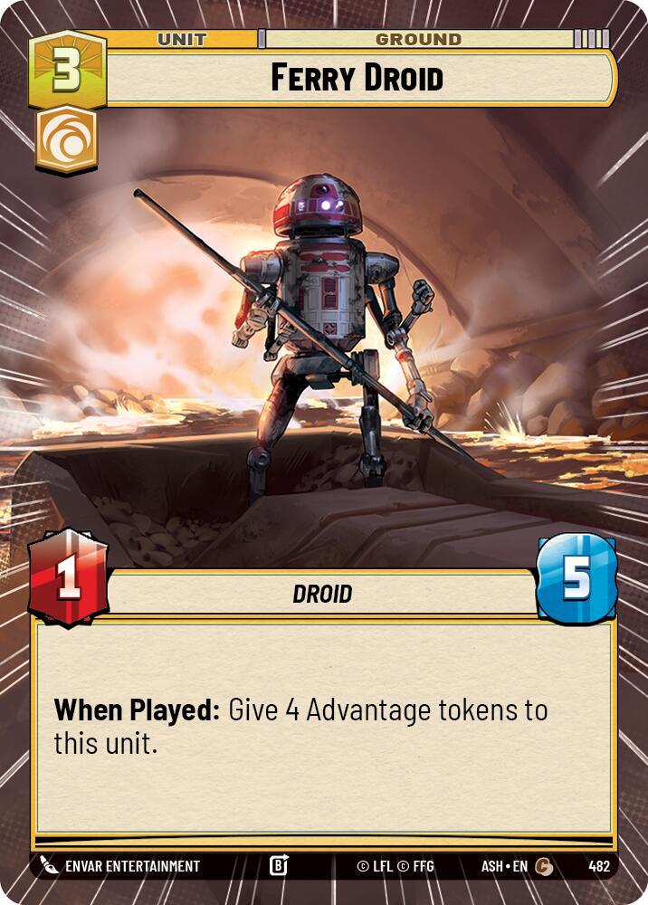 Ferry Droid (Hyperspace) (482) [Ashes of the Empire]